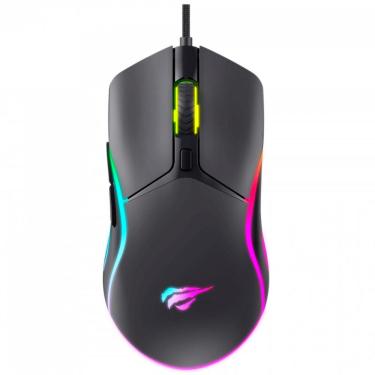 Imagem de Mouse Gamer Havit MS1029 - 7200dpi - Iluminação RGB - Conexão USB - HVMS-MS1029-BK