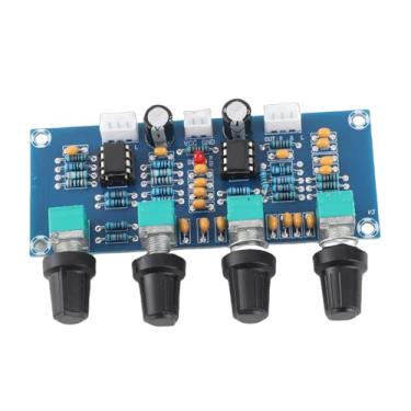 Imagem de Placa Amplificadora Digital XH-A901 Com Equalizador, Placa de Controle de Tom DC para Ajuste de Graves e Agudos, Módulo de Pré-amplificador Premium para Desempenho de áudio