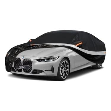 Imagem de Holthly Capa de carro de 10 camadas com ajuste personalizado para BMW Série 4 (2013-2025) F32, F33, F36, G22, G23, G26, impermeável para automóveis, proteção contra chuva e poeira solar para uso