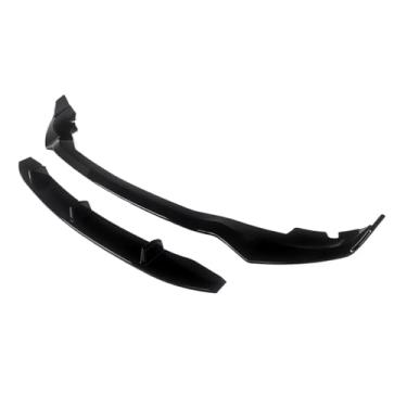 Imagem de Compatível com BMW X5 G05 2019-2023, estilo M Performance, kit de spoiler dianteiro preto brilhante. Acessórios para carro.