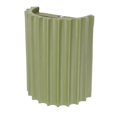 Imagem de KIMISS Luz de Parede LED Com Suportes de Lâmpada G9 - Lâmpada Elegante de Parede Deco para Quarto, Sala de Estar e Entrada - Design Simples de Resina (Verde)