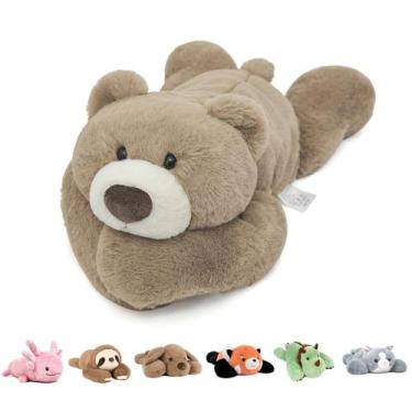Imagem de Bicho de pelúcia pesado Niuniu Daddy Teddy Bear 1,5 kg 50 cm