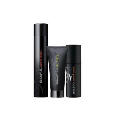 Imagem de Kit Sebastian Professional Form Texture Fierce (3 produtos)