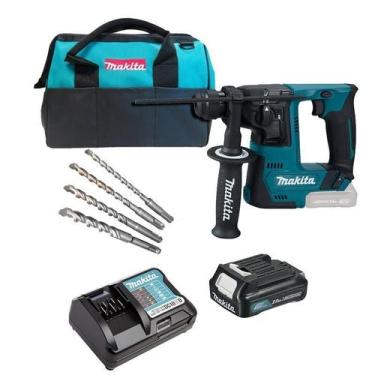 Imagem de Martelete Rotativo Perf Makita Hr140Dz 12V + 1Bat 2A E Bolsa