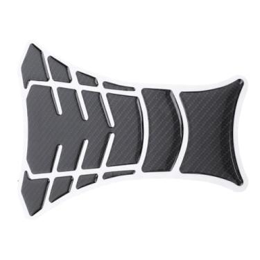 Imagem de Ymiko Película Protetora para Tanque de Combustível de Motocicleta, Decalque Resistente a Arranhões para Tampa do Tanque de Gás para R15 V2 V3 V4 2013 2024, Adesivo Com Acabamento Fosco, Preto