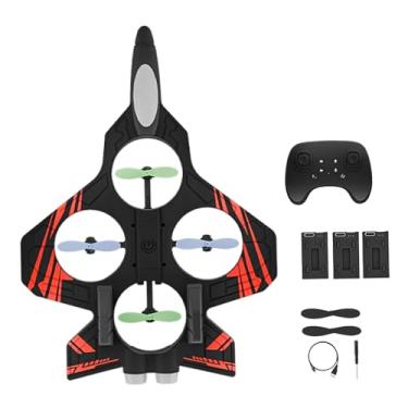 Imagem de Yunhgft Acessório para avião planador RC, prático, brinquedo voador multifuncional para sacola de presentes, Bateria Vermelha 3
