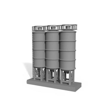 Imagem de MRY-SFW Cenas de modelo de trem em escala HO do reservatório