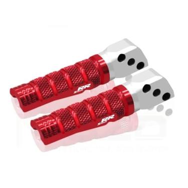 Imagem de Anti-derrapante Pedais De Apoio Para Os Pés Do Passageiro, Apoios Para Os Pés Traseiros Para S1000R S1000RR 2011-2016 2017 2018(Red 2)