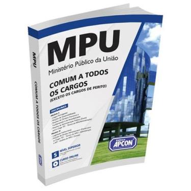 Imagem de Apostila MPU 2025  Comum a todos os cargos - Editora Apcon