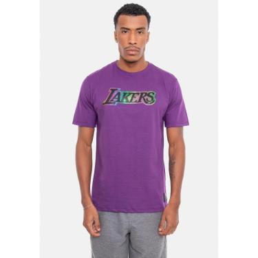 Imagem de Camiseta NBA Holographic Los Angeles Lakers Masculino-Masculino