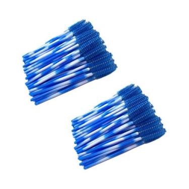 Imagem de Escova Descartável Para Máscara De Cílios E Sobrancelhas, 50/100 Peças