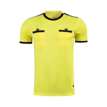 Imagem de Uniformes De Árbitro De Futebol Masculino 2025 Camisas De Futebol Calç
