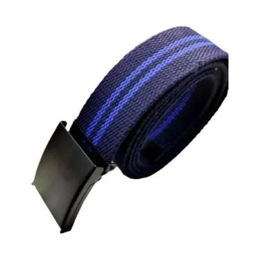 Imagem de Cinto Tático Unissex De 38cm Em Lona, Cinto Casual De Luxo Para Jeans 