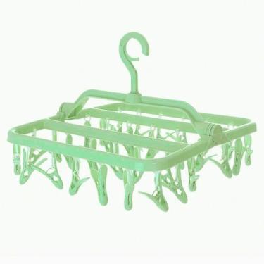 Imagem de Varal Calcinha Meia Cueca Peça Intima com 32 Prendedores Reforçado COR