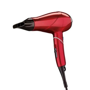 Imagem de Secador de Cabelo 1875W Conair Hair Designer - Vermelho, 110V