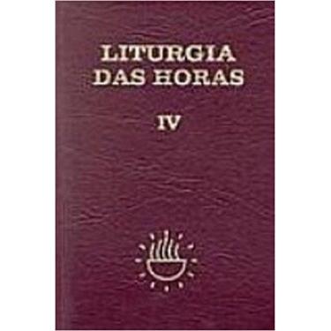 Imagem de Livro - Liturgia das horas Vol. IV