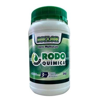 Imagem de Dicloro para Tratamento de Piscina Dicloro 1KG Mantém a Água Cristalina com Ação Rápida e Eficaz Rodquímica Universo