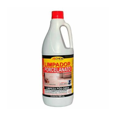 Imagem de Limpador de Porcelanato Pós Obra 950ML Remoção de Resíduos de Cimento e Rejuntamentos Allchem
