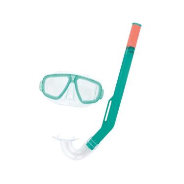 Imagem de Kit de Mergulho Infantil Fundive com Máscara de Lentes em Policarbonato e Snorkel com Proteção UV