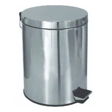 Imagem de Lixeira com Pedal 20L Aço Inox com Cesto Interno Removível Abertura por Pedal Inox