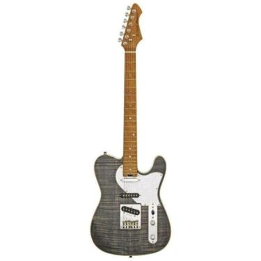 Imagem de Guitarra Elétrica Aria Pro II 615-MK2 Nashville com Captadores Alnico 5 Black Diamond A...