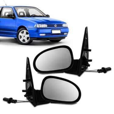 Imagem de Par Retrovisor Gol Parati Bola 2 portas 1995 1999 c/controle - Retrove