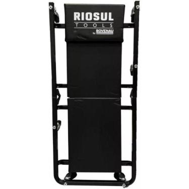 Imagem de Carrinho Esteira Dobrável para Mecânico 100Kg Riosul Tools