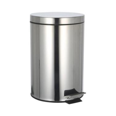 Imagem de Lixeira Shine 12L com Pedal Cazza Inox
