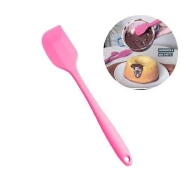Imagem de Espátula de Silicone Curva Grande 28cm Reforçada - udlandia