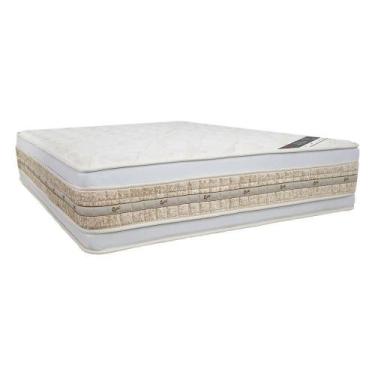 Imagem de Colchão Castor Casal Premium Gel Double Face 138x188x36cm - COLCHÕES C