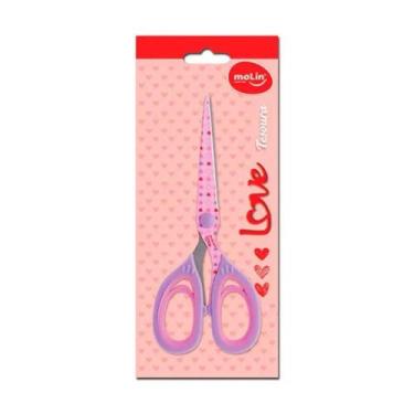 Imagem de Tesoura 18cm Love Molin Coração - MOLIN DO BRASIL