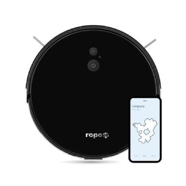 Imagem de Robo aspirador Ropo Smart Pet Antipelos, Alto Poder de Sucção, Varre, 