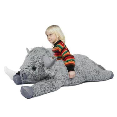 Imagem de Bicho de pelúcia WDXDSOB Giant Highland Cow 98 cm cinza