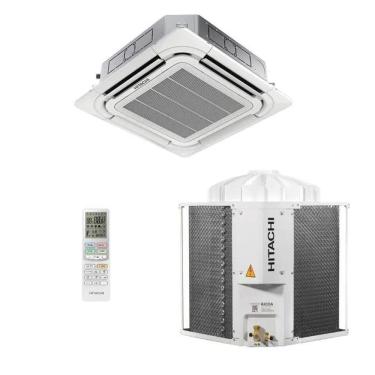 Imagem de Ar Condicionado Split Cassete 4 Vias Hitachi Air Core 500 On off 55 000 BTUs  Frio R-410a 220V