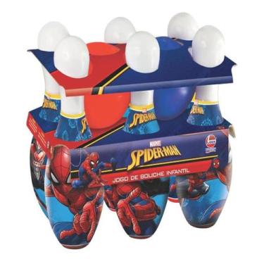 Imagem de Brinquedo Jogo De Boliche Infantil Homem Aranha Lider 2538 - Líder Bri