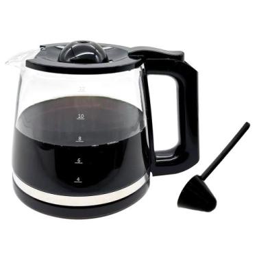 Imagem de Jarra de vidro ALLCUP 12 xícaras 1,8 L compatível com Mr. Coffee