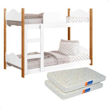 Imagem de Beliche Com Colchão Infantil Encanto - Loja Tigo