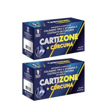 Imagem de Kit 2 Colageno Tipo 2 +Vitaminas 60 Cápsulas - Cartizone - Doctor Berg