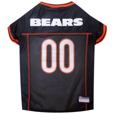 Imagem de Camiseta NFL Chicago Bears Dog - Grande, melhor fantasia de futebol para cães e gatos