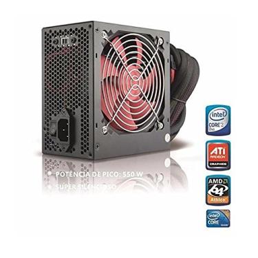 Imagem de Fonte de Alimentação Atx 550W Real PC Gamer FF-550R - Feasso - M-5374