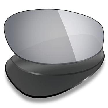 Imagem de Mryok Lentes de substituição polarizadas para Arnette Catfish AN4174 - Prata Titânio