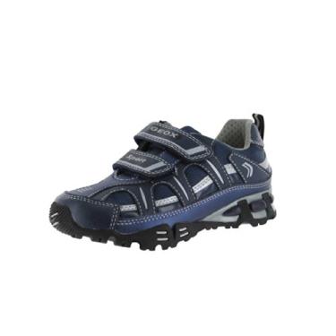 Imagem de Geox Boys Light Eclipse T Fashion Sneakers,Navy/Silver,28