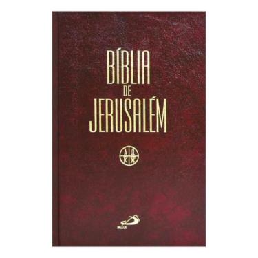 Imagem de Bíblia De Jerusalém Letra Grande Encadernada Capa Dura Biblia Sagrada