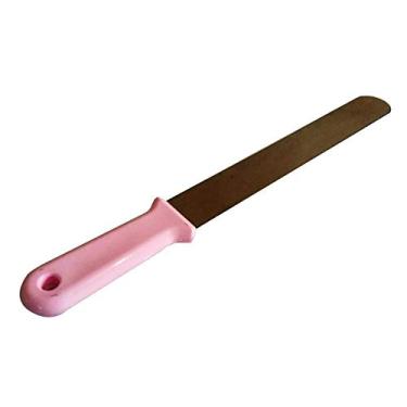 Imagem de Espatula Para Bolo Lisa 25Cm+ Espatula Com Dobra 23Cm -Rosa