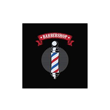 Imagem de Arte Maníacos Quadro Decorativo Barbershop Pirulito - 50x50cm