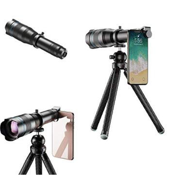 Imagem de Lente de câmera do telefone HD 60X Supertelefoto Zoom Telescópio monocular para viagens na praia Atividades ao ar livre Telescópio móvel esportivo