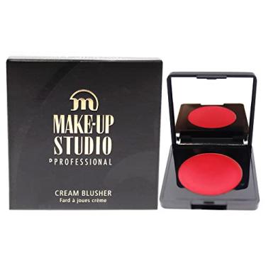 Imagem de Make-Up Studio Blusher creme de maquiagem profissional – Blush suave ideal para aplicar uma cor saudável ao rosto – acabamento acetinado macio – adequado para todas as idades e cores de pele – Rosa sincera – 2,5 g