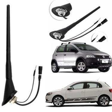 Imagem de Antena Teto Amplificada Esportiva Plug Raku Vw Gol 2016