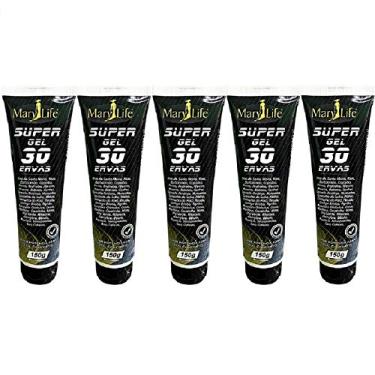 Imagem de Mary Life Kit com 5 Super Gel 30 Ervas 150g Efeito Gelo Quente