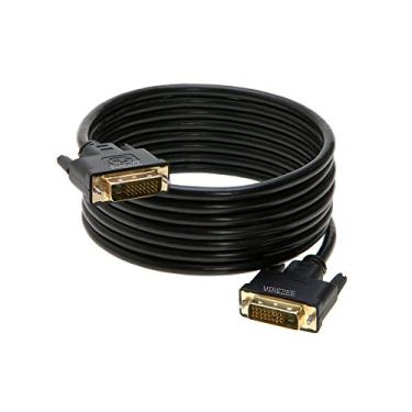 Imagem de WireZee Cabo DVI-D Dual Link DVI para DVI Macho 24+1 Pino 3m - Perfeito para Jogos e Edição de Vídeo